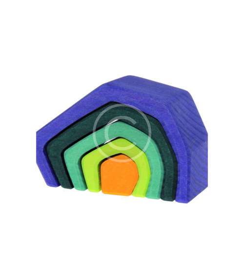 Wooden Blocks Stacker